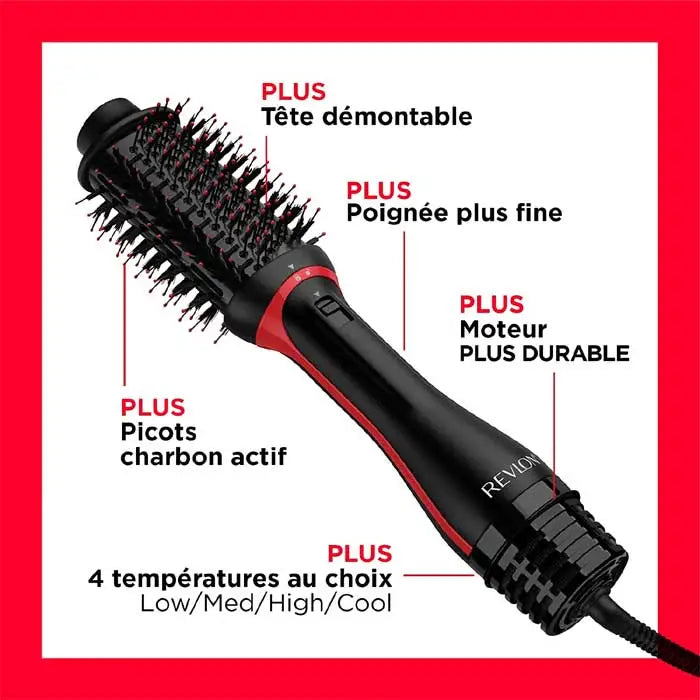 Revlon, One Step Volumizer PLUS Hair Dryer and Hot Air Brush | Dry and Style 1100W