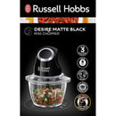 Russell Hobbs, Desire Mini Chopper, 200 Watts, Matte Black