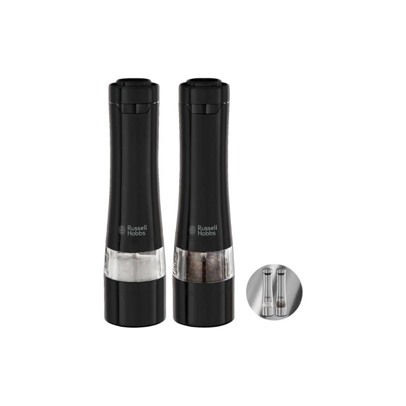 Russell Hobbs, Salt & Pepper Grinder, Black