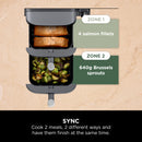 Ninja, DoubleStack XL 2 Basket Air Fryer 9.5L