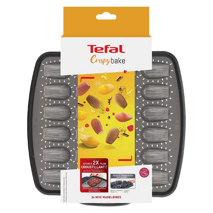 Tefal Crispybake Silicone 12 Mini Tartlets, Tefal
