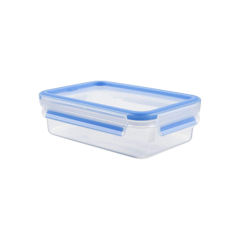 Tefal, MatserSeal Airtight Container Rectangular, 0.8 L, Blue K3021812