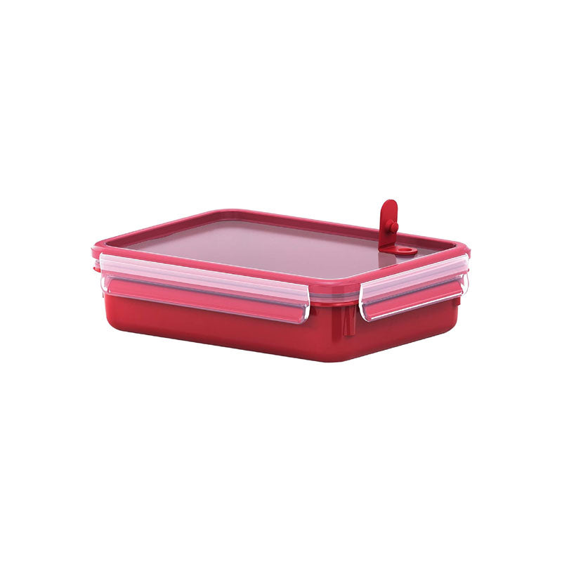 Tefal, MasterSeal Micro Box 1.2 Litre Food Container, Red, Plastic
