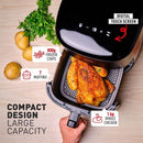 Tefal, Easy Fry Max, Black, 5 Liters, digital with 10 presets 1550 W