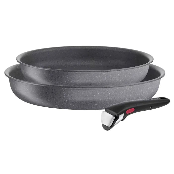 Tefal, Ingenio Natural Force frying pan set 24cm & 28cm + removable handle