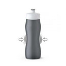 Tefal, Squeeze Drinking Bottle, 0.6 L, Grey