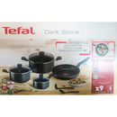 Tefal, SuperCook Dark Stone 9 pieces Set Mineralia
