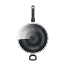 Tefal, Cook Easy Black Wokpan 32cm + glass lid – B5039495