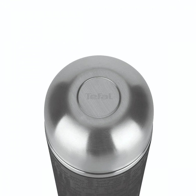 Tefal, Senator Vacuum Flask Stainless Steel Black, 700 Ml