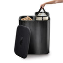 Joseph Joseph, Tota Luxe 90L Black Laundry Separation Basket