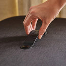 Joseph Joseph, Tota Luxe 90L Black Laundry Separation Basket