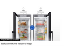 Samsung, Bespoke RZ32A74A539/EU Tall One Door Freezer with SpaceMax™ Technology