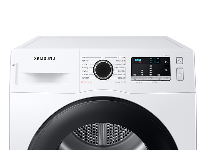 Samsung, Series 5 DV80TA020AE/EU with OptimalDry™, Heat Pump Tumble Dryer, 8kg