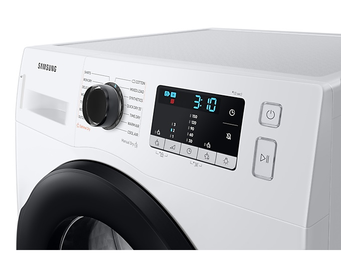 Samsung, Series 5 DV80TA020AE/EU with OptimalDry™, Heat Pump Tumble Dryer, 8kg