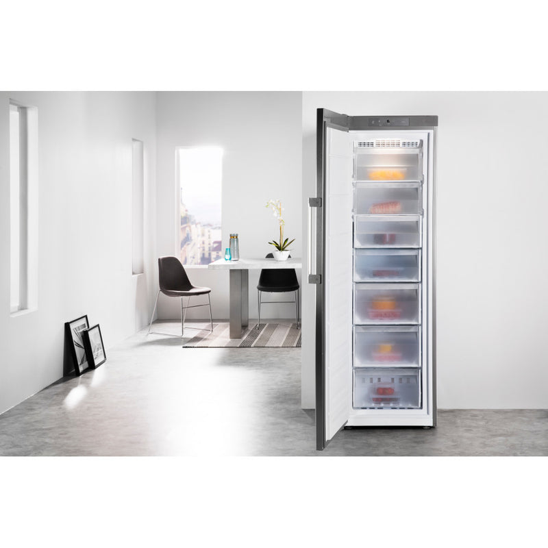 Whirlpool, Free-Standing Upright Freezer: Inox Colour