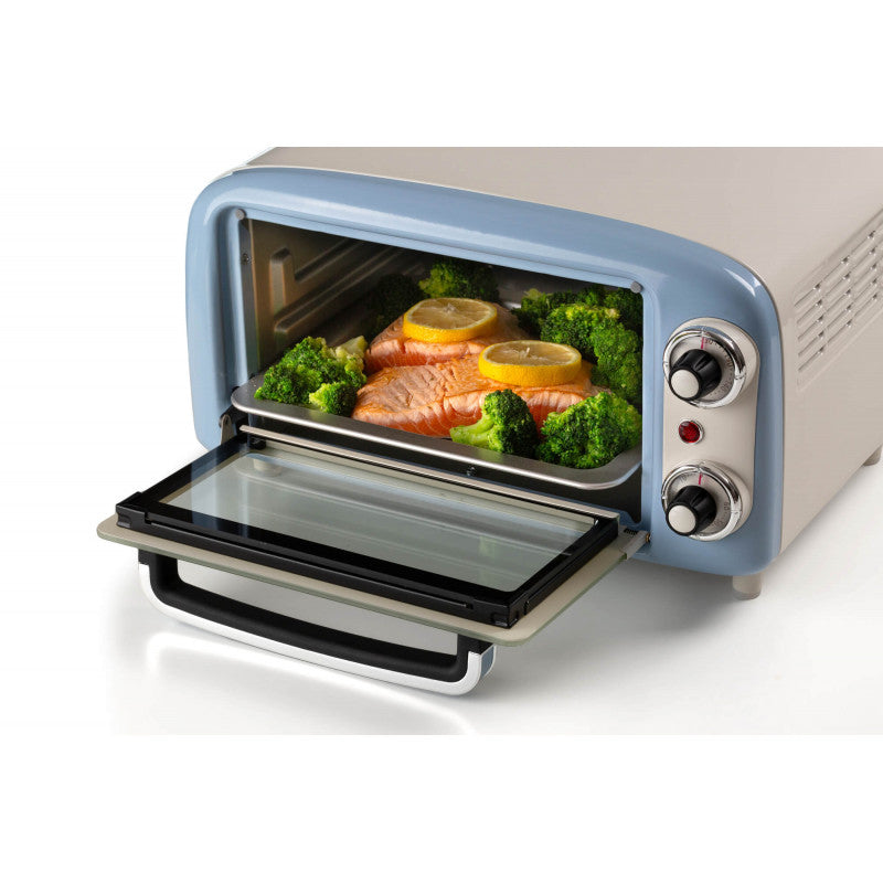 Ariete, Electric Oven 10L Vintage, Blue