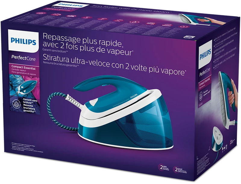 Philips, PerfectCare Compact Essential Steam generator iron