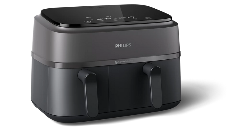 Philips, 3000 Series, 9L 1.5KG Dual Basket Air Fryer