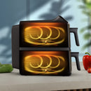 Philips, 4000 Series Stacked Dual Basket Airfryer 10L