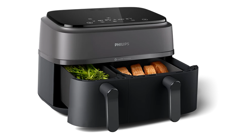 Philips, 3000 Series, 9L 1.5KG Dual Basket Air Fryer