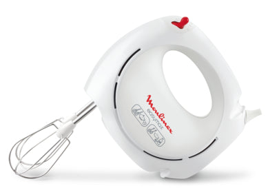 Moulinex, Hand Mixer, 2 Whisks, 5 Speeds 200W