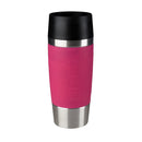 Travel, Mug 0.36L Raspberry Silver