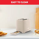 Tefal, Morning Toaster 2Slot, FairGrey Plastic, 850W