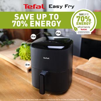 Tefal, Easy Fry Max, Black, 5 Liters, digital with 10 presets 1550 W