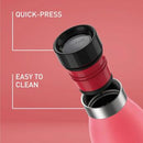 Tefal, Bludrop Bottle 0.5L Pink Full Coat