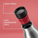 Tefal, Bludrop Bottle 0.5L Pink Sleeve