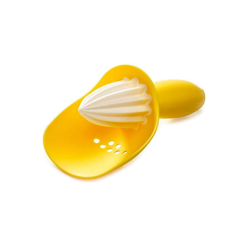 Joseph Joseph, 20028 Catcher Citrus Reamer With Seed Catcher, Yellow