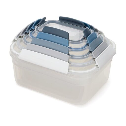 Joseph Joseph, Lock Multi-size Container Set, Blue