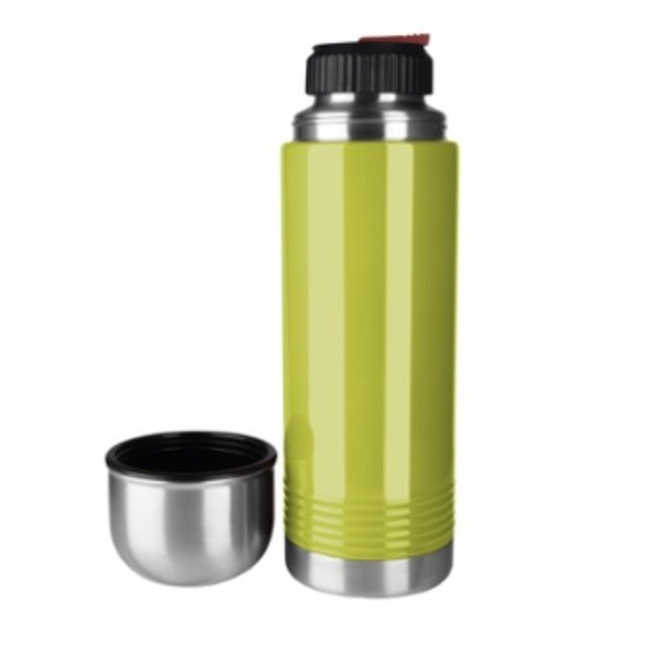 Tefal, Senator Thermal Bottle, 0.70 L, Stainless Steel, Green