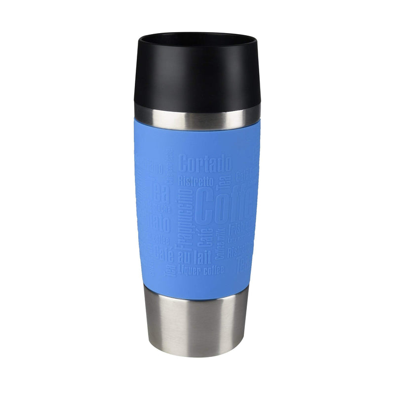 Tefal, Stainless Steel Travel Mug 360 Ml, Blue