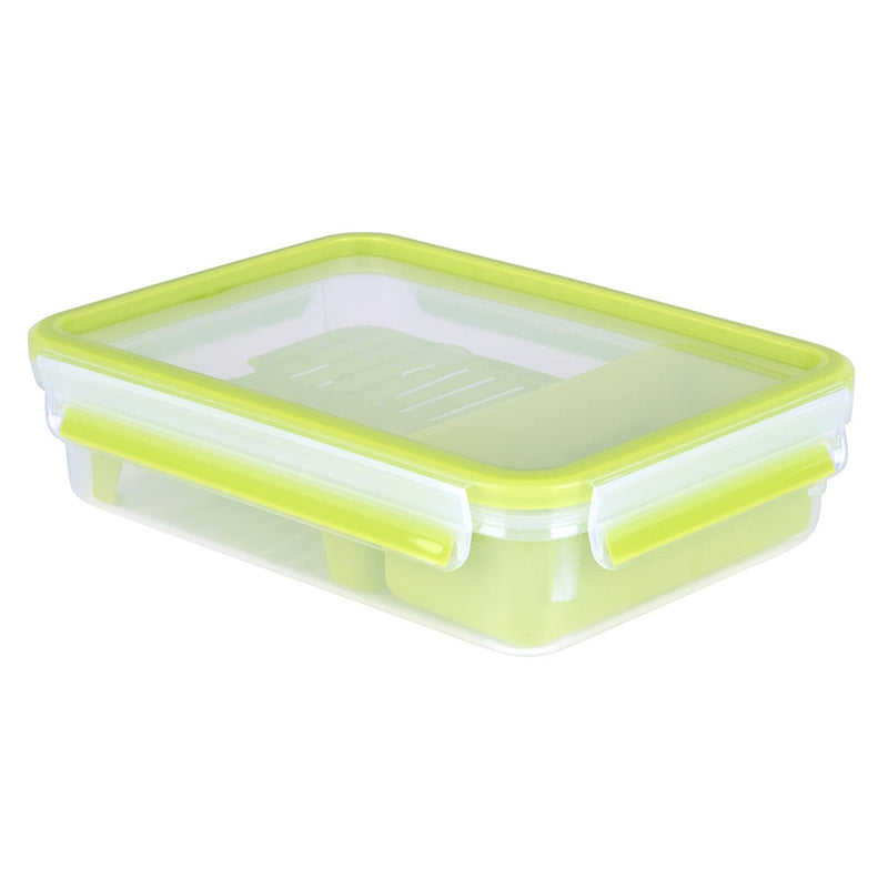 Tefal, Masterseal Food Keeper 1.2 Litre Brunch Box, Green, Plastic