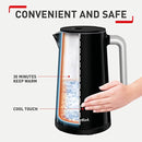 Tefal, SmartN'Light, Digital Display Filter 1.5L, Black