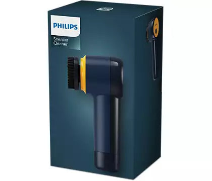 Philips Shoe/Sneaker Cleaner, 3x Brush Heads, 4x AA Battery