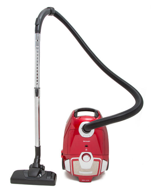 Sharp 2200W Bagged Vacuum Cleaner with Exhaust HEPA FILTER, EC-BG2205A