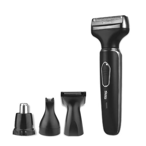 DSP, 60074 Rechargeable 4 In 1 Hair Clipper Nose Trimmer & Shaver, White