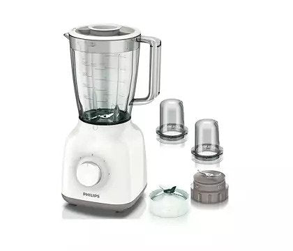 Philips Daily Collection Jug Blender, 400 Watts, White