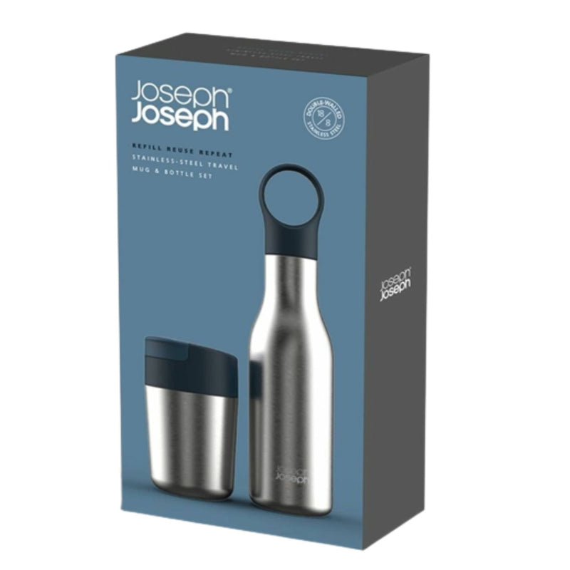 Joseph Joseph, 2-piece Travel Mug & Bottle Set