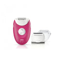 Braun hair removal including shaver,  trimmer, and massage rollers